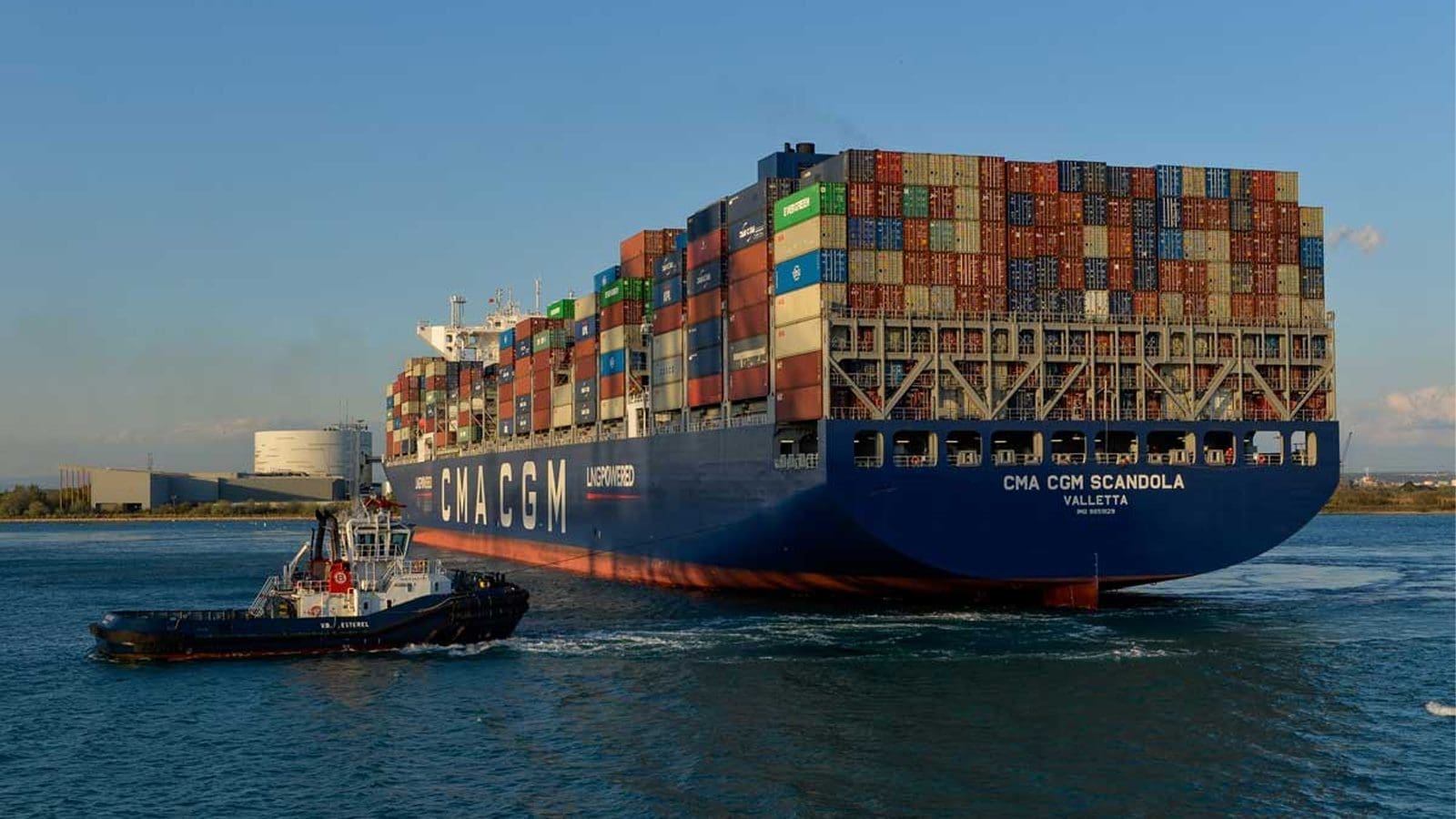 CMA CGM unveils first LNG-powered vessel in Ghana | AgriTech Middle ...